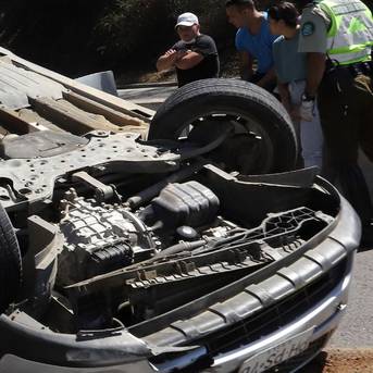 Accidente de tránsito en Providencia: conductor de uno de los automóviles involucrados huyó