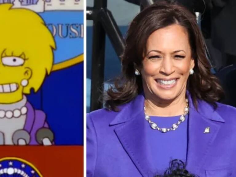 ¿Otra vez? Los Simpson «predijeron» la llegada de Kamala Harris a la Casa Blanca