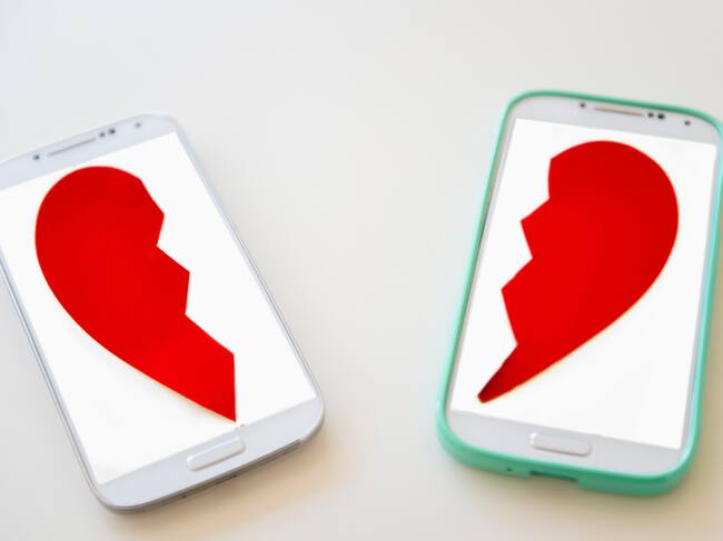 Corazones rotos y redes sociales