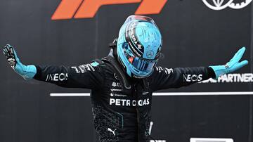 1° y 2° lugar para Mercedes: George Russell se queda con el Gran Premio de Gran Bretaña en la Fórmula 1