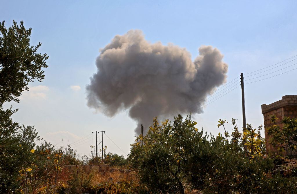 Una explosión por ataque militar en Siria