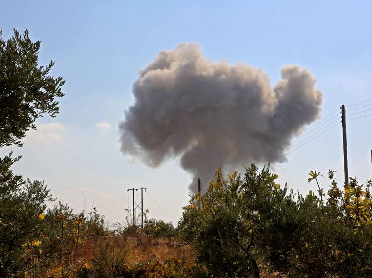 Una explosión por ataque militar en Siria