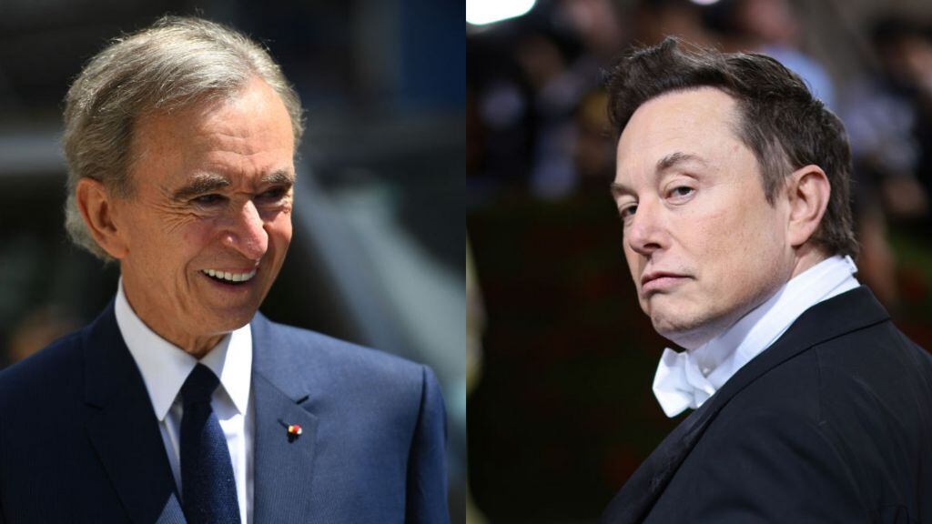 Elon Musk - Bernard Arnault - persona más rica del mundo