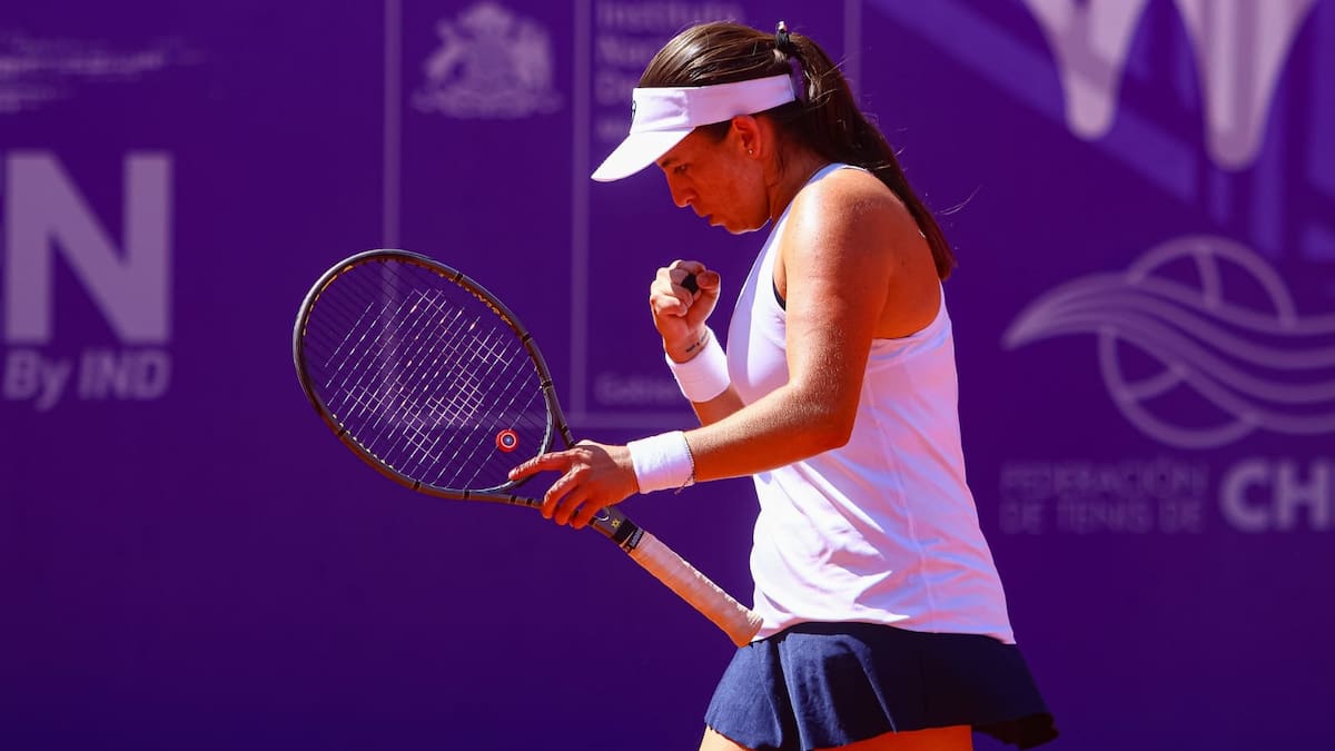 Fernanda Labraña avanza a las semifinales del torneo W15 en Santiago