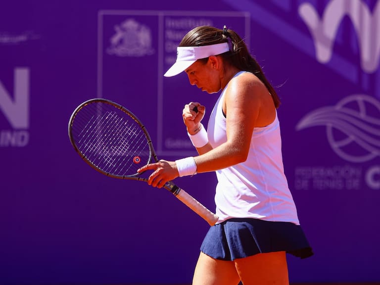 Fernanda Labraña avanza a las semifinales del torneo W15 en Santiago