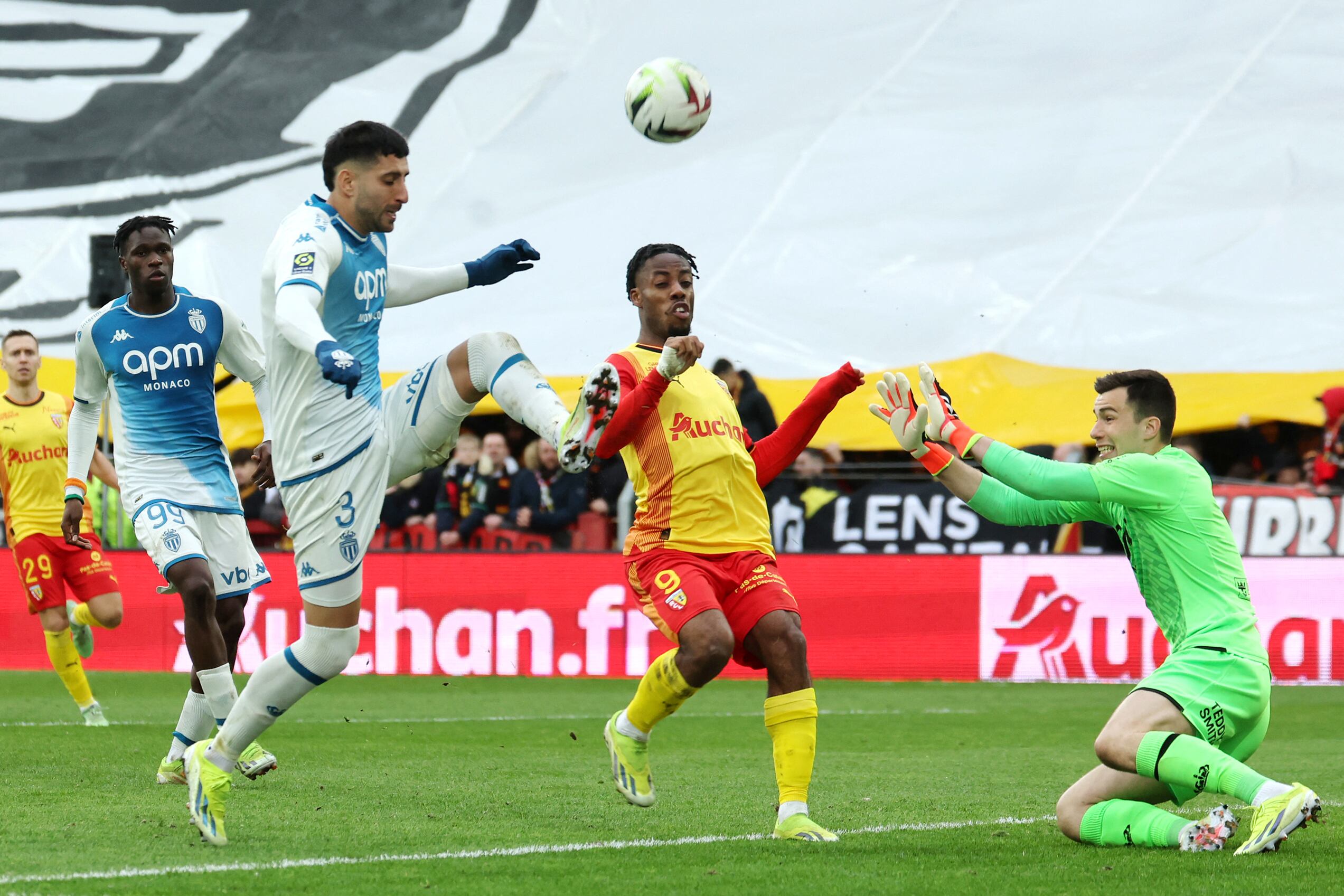 Guillermo Maripán contra Lens | Getty Images