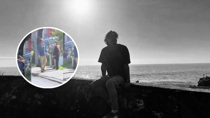 Tras varios rumores, reconocido periodista confirma relación con actriz 17 años menor: “Estoy bien contento”