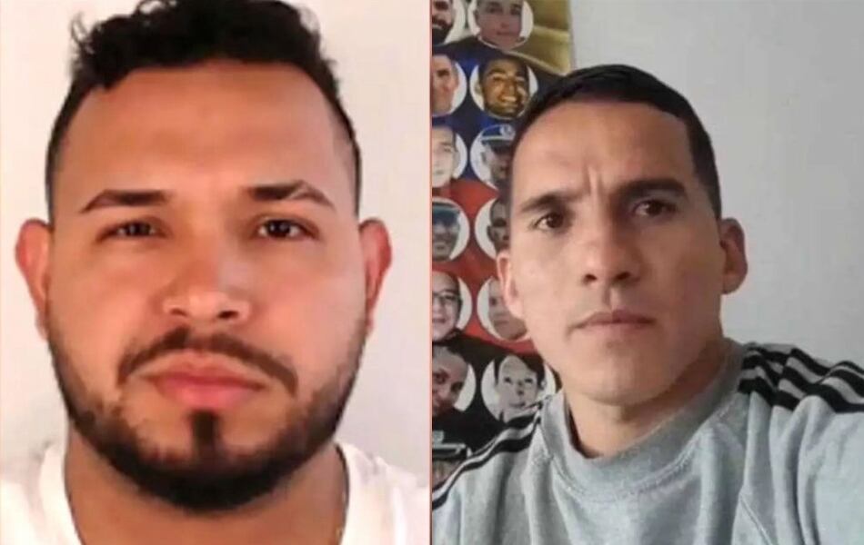 Maickel Villegas y Ronald Ojeda