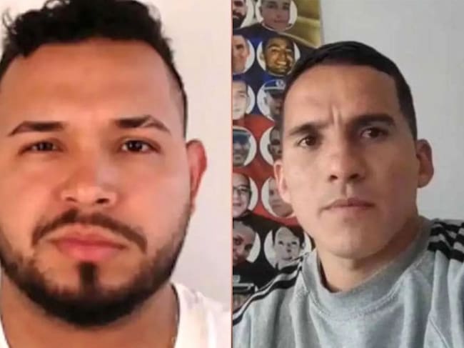 Maickel Villegas y Ronald Ojeda