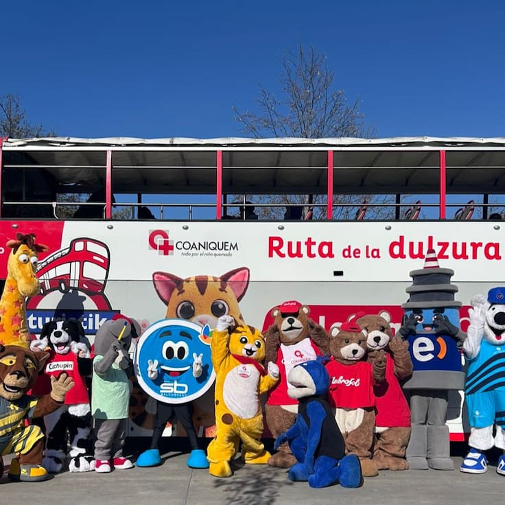 “Ruta de la Dulzura”: Corpóreos se toman las calles de Santiago por colecta nacional de Coaniquem