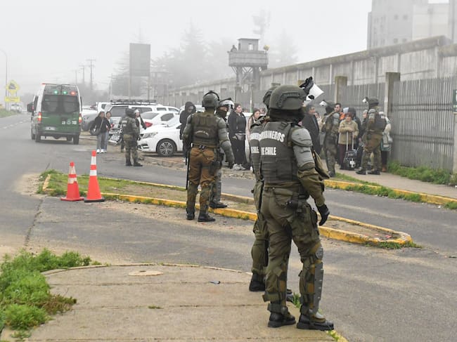 Traslado de reos a penal de Talca