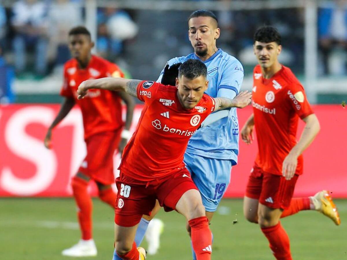 Inter de Charles Aránguiz dio el primer golpe ante el Bolívar de Ronnie Fernández por la Copa Libertadores