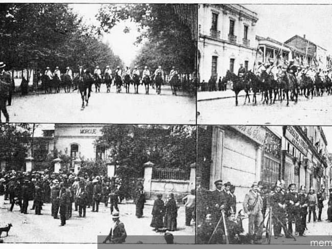 Huelga de la Carne - retomando el orden. Octubre de 1905.
