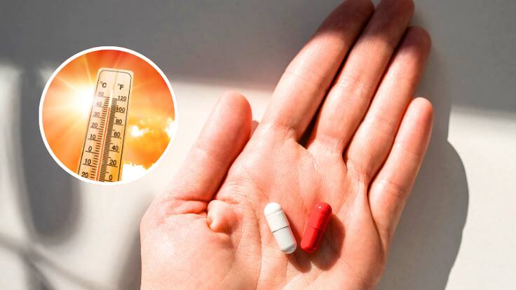 Ojo con las altas temperaturas: si combinas el calor con estos medicamentos, podrías sufrir deshidratación