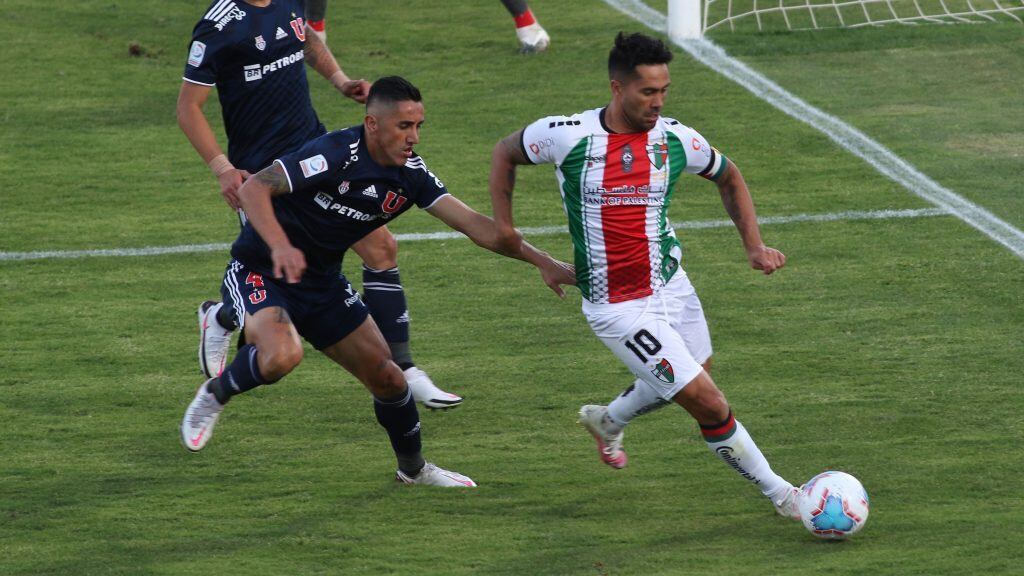 14 DE ENERO DE 2021/SANTIAGOPartido valido por trigésima fecha del Campeonato Nacional AFP PlanVital 2020, entre Universidad de Chile y Palestino, disputado en el Estadio Nacional.
FOTO:Marco Muga/AGENCIAUNO