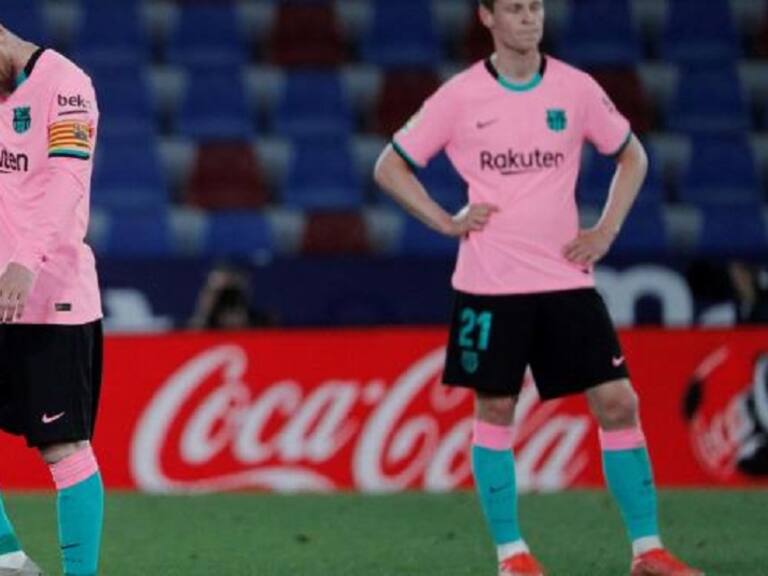 El Barcelona se dejó empatar ante el Levante de manera increíble y quedó casi sin chances de alcanzar un nuevo título de Liga
