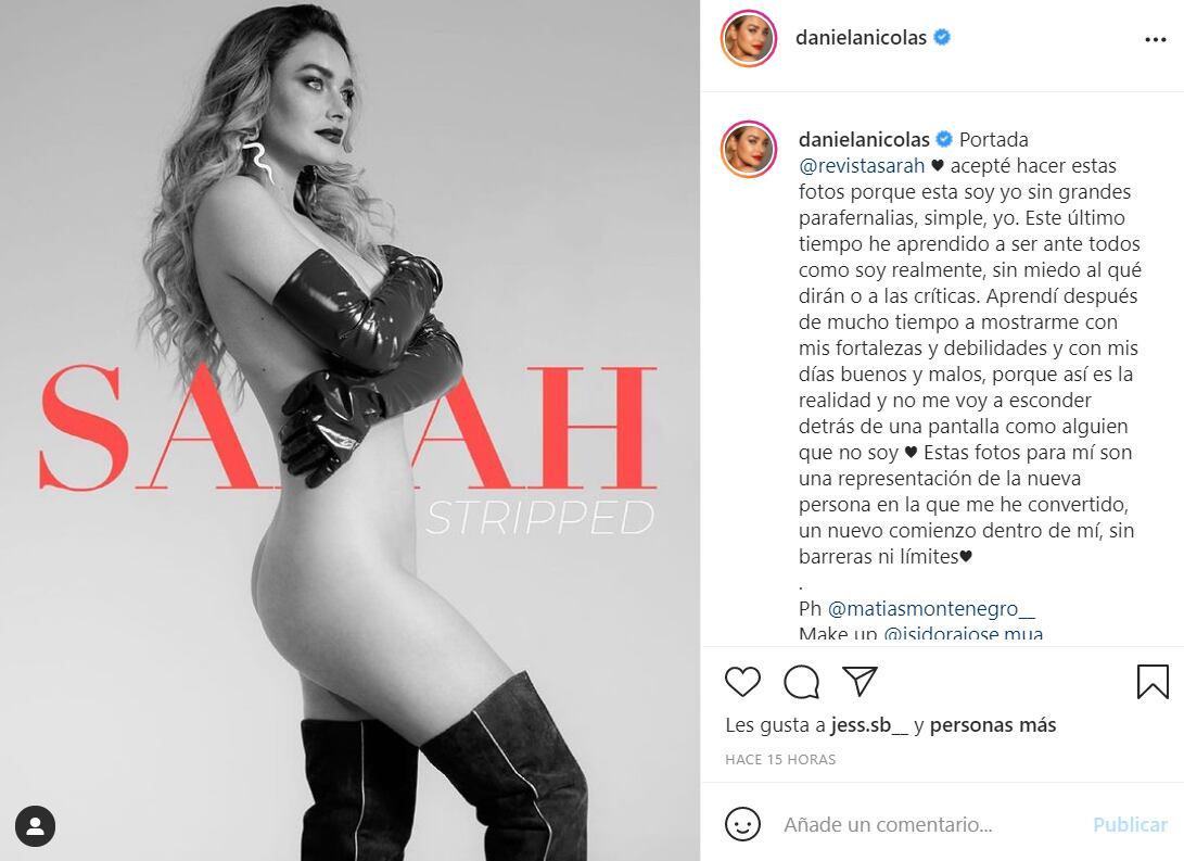 Daniela Nicolás | Instagram