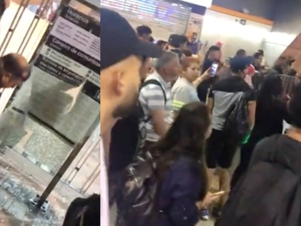 Sujeto que golpeó y mordió nariz de guardia tras evadir pasaje de Metro de Santiago fue formalizado