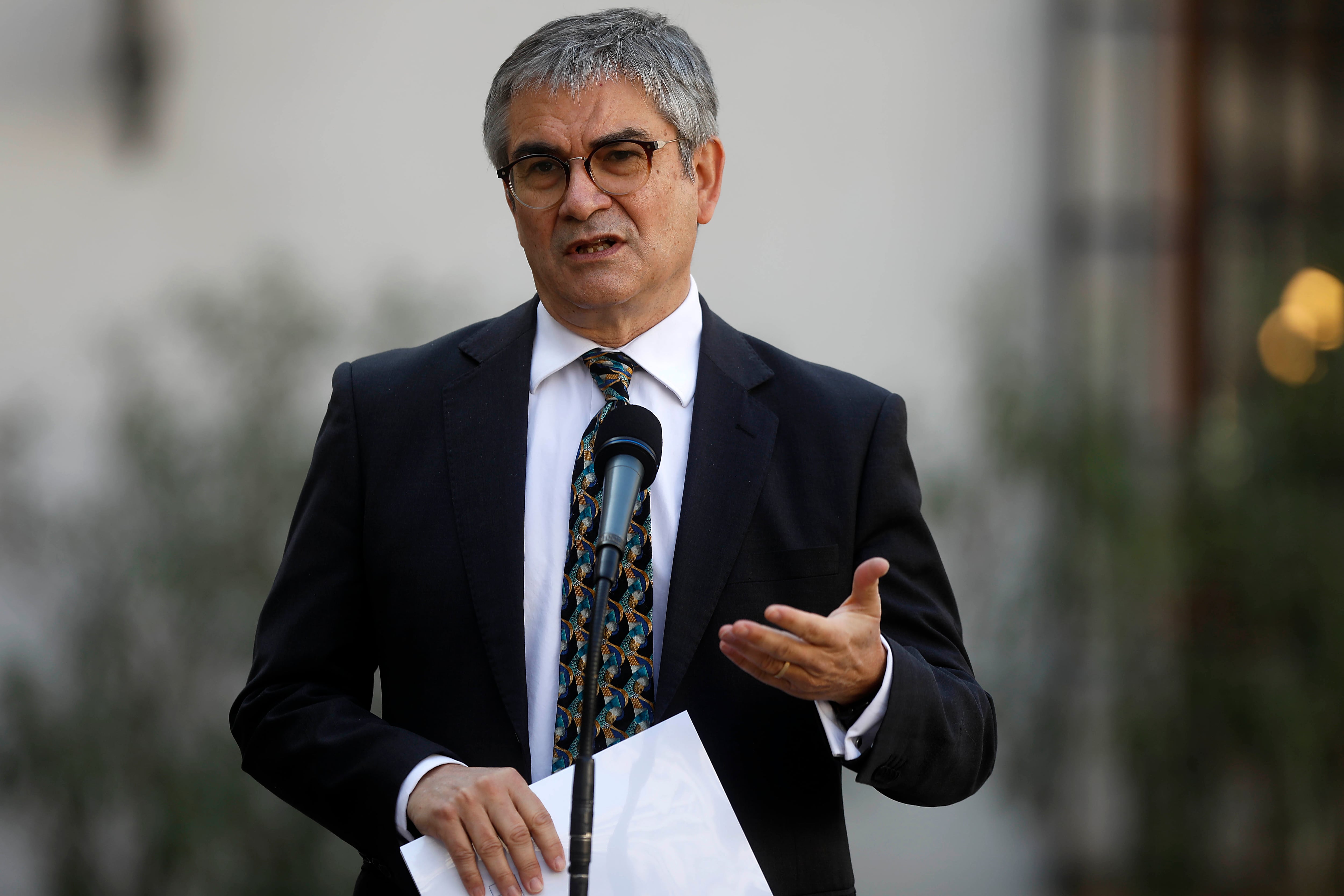17 de Junio de 2022/SANTIAGOEl Ministro de Hacienda, Mario Marcel,durante los resultados de los Dilogos Sociales por la Reforma Tributaria, proceso participativo que convoc a expertas y expertos, gremios, organizaciones sociales y a la ciudadana.
FOTO: CRISTOBAL ESCOBAR/AGENCIAUNO