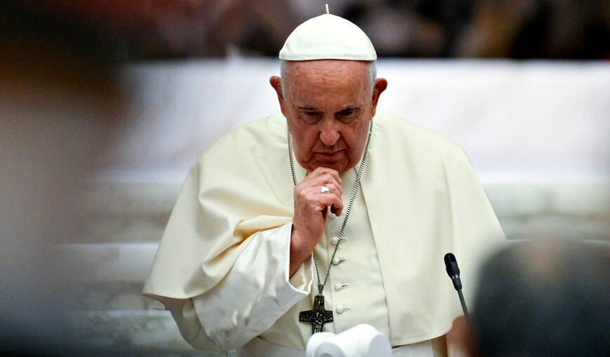 Papa Francisco se refiere a guerra Israel y Palestina / Foto: Getty Images
