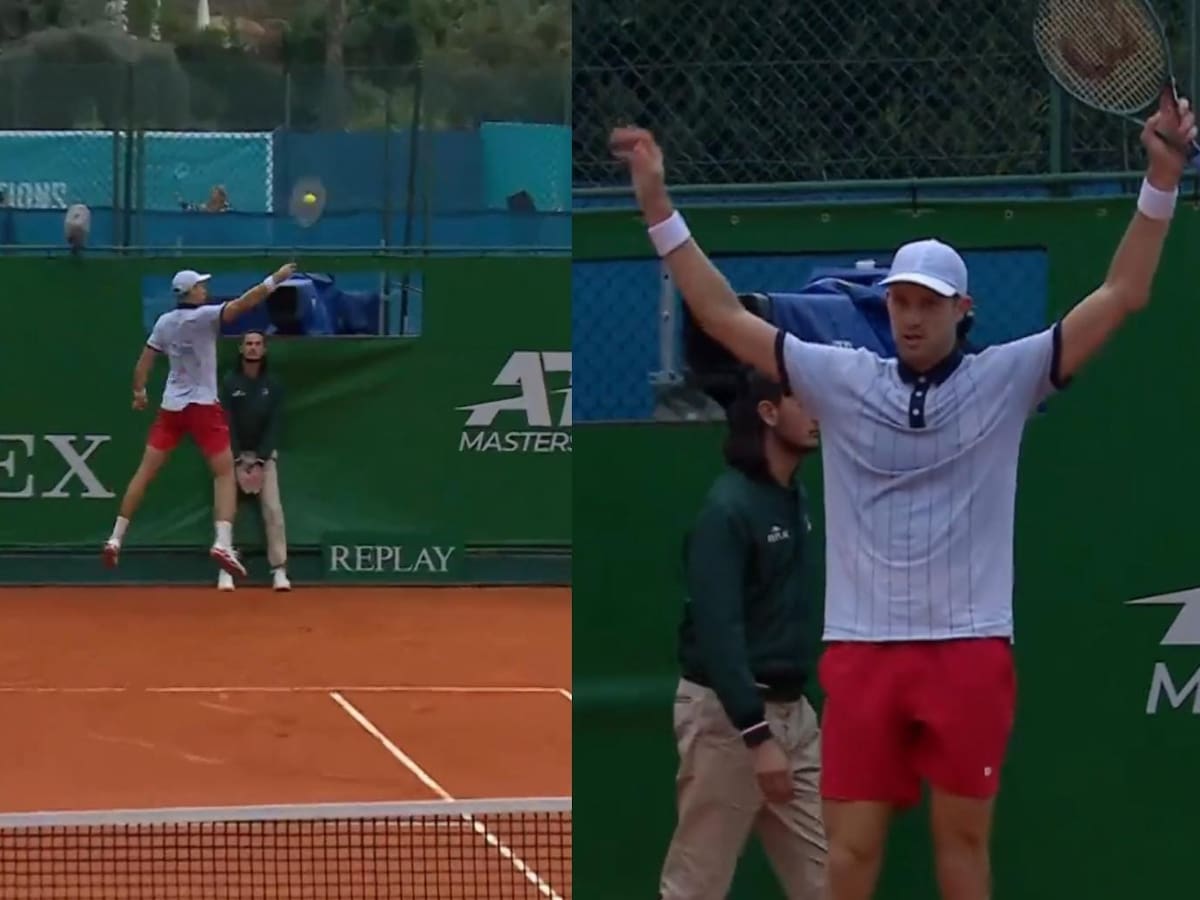 Postula a los mejores del año: el impresionante punto que metió Jarry ante Etcheverry en el Masters 1000 de Montecarlo