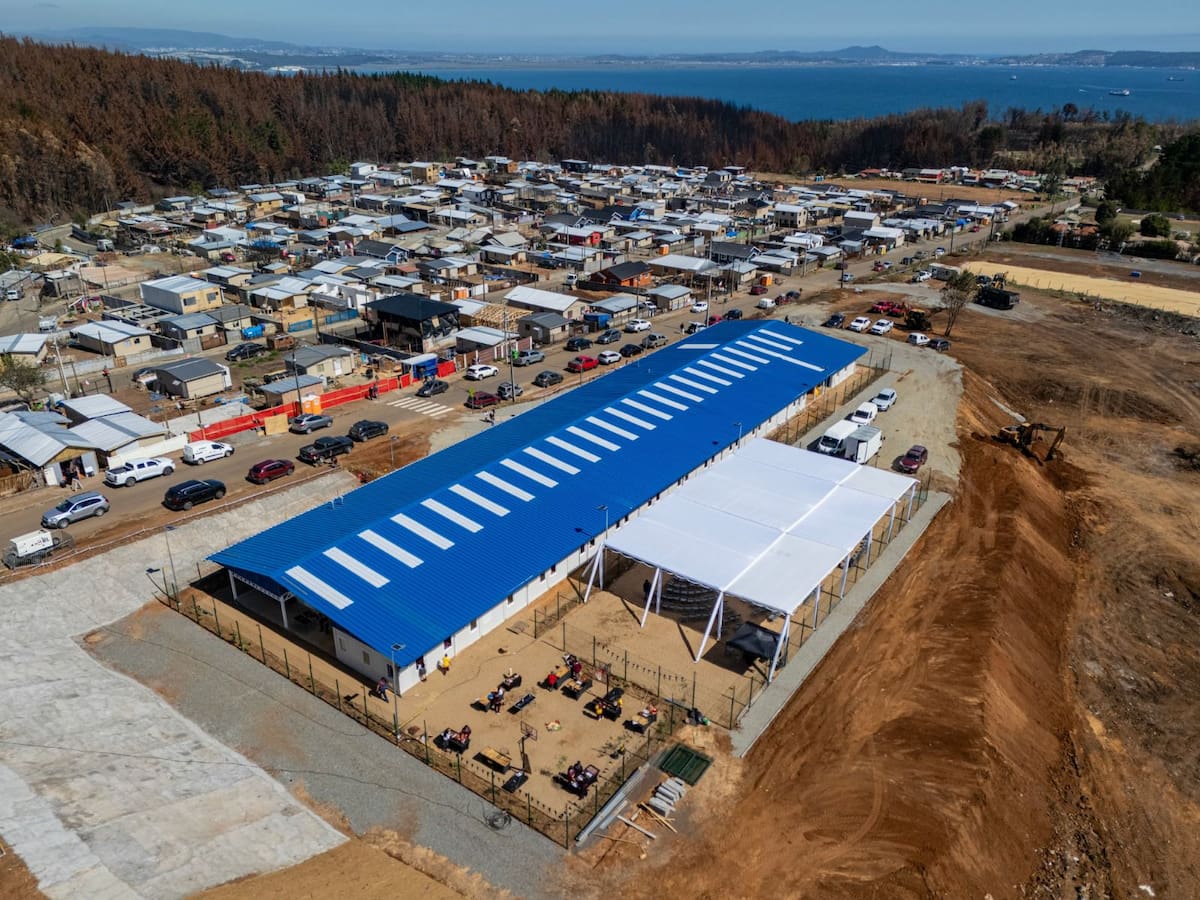 “Que los niños volvieran a clases no era un deseo, era una prioridad”: Inauguran la nueva escuela modular de Punta de Parra