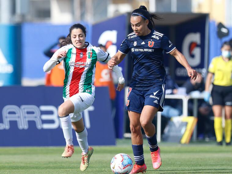 Universidad de Chile empató con Palestino en el Fútbol Femenino