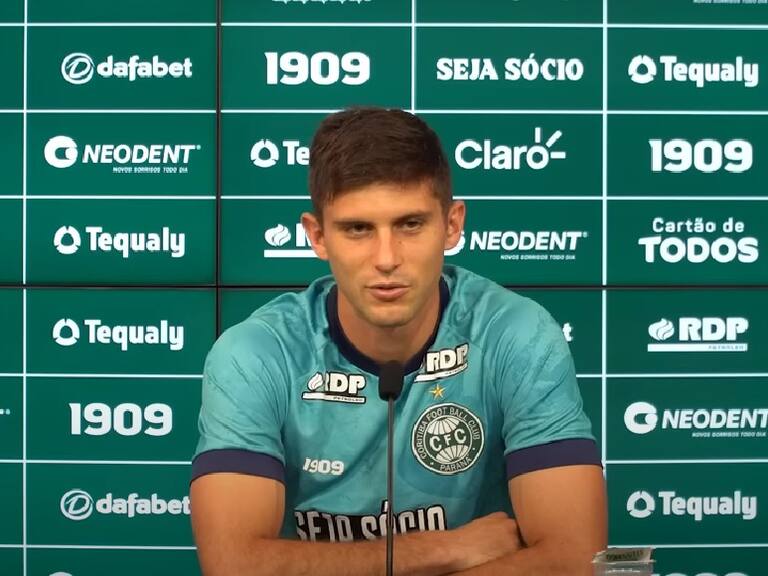 Benjamín Kuscevic explica su cambio de club en Brasil: "Decidí venir a Coritiba para tener continuidad y jugar en la selección chilena"