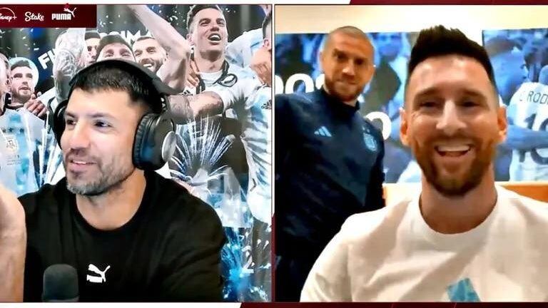 Lionel Messi Kun Agüero