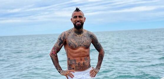 Captura de Pantalla Ig Arturo Vidal