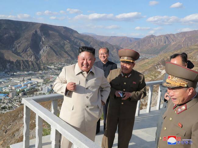 Kim Jong Un en octubre de 2020