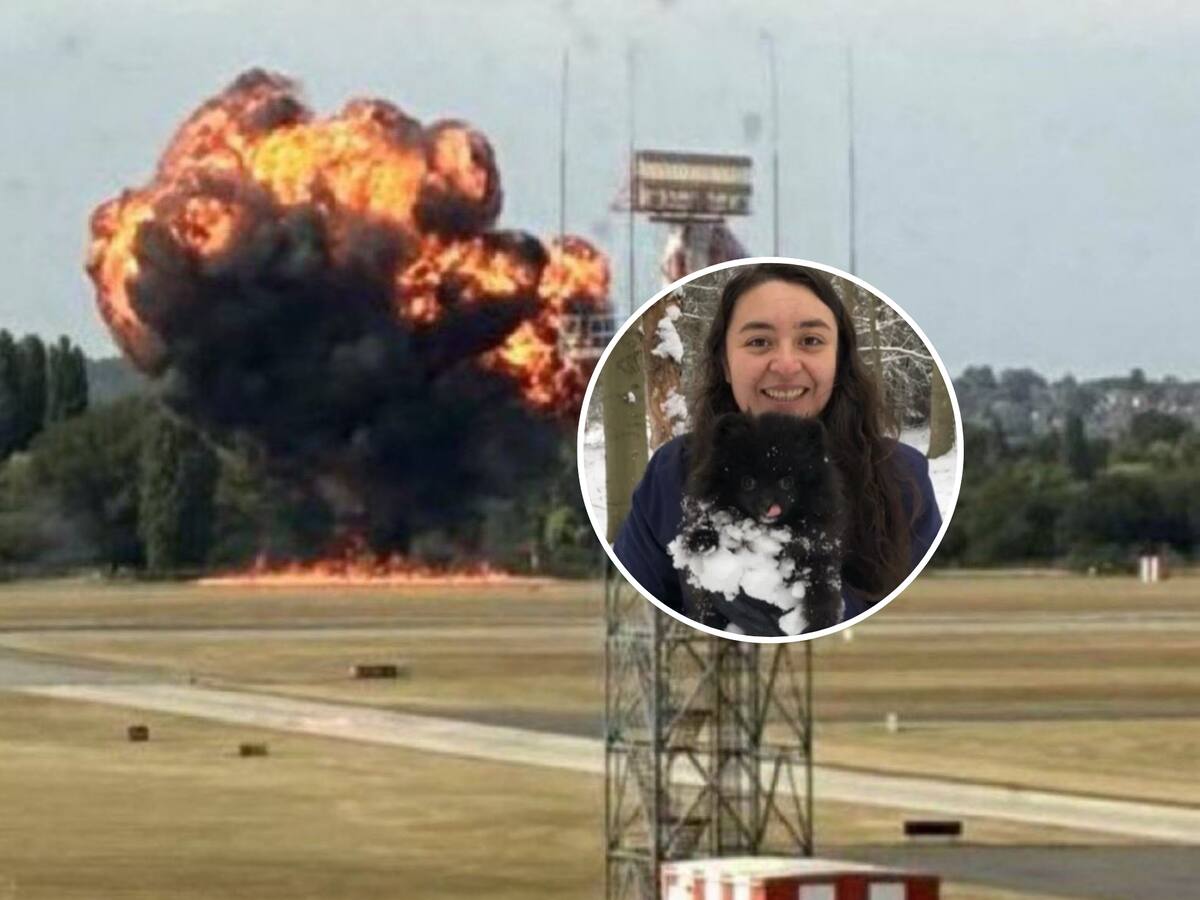 Chilena muere en accidente aéreo en Reino Unido durante su primer día de trabajo