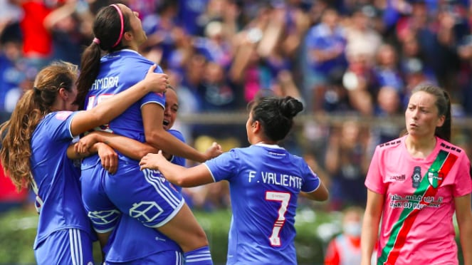 Universidad de Chile derrotó a Palestino por el Campeonato Femenino