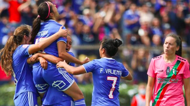 Universidad de Chile derrotó a Palestino por el Campeonato Femenino