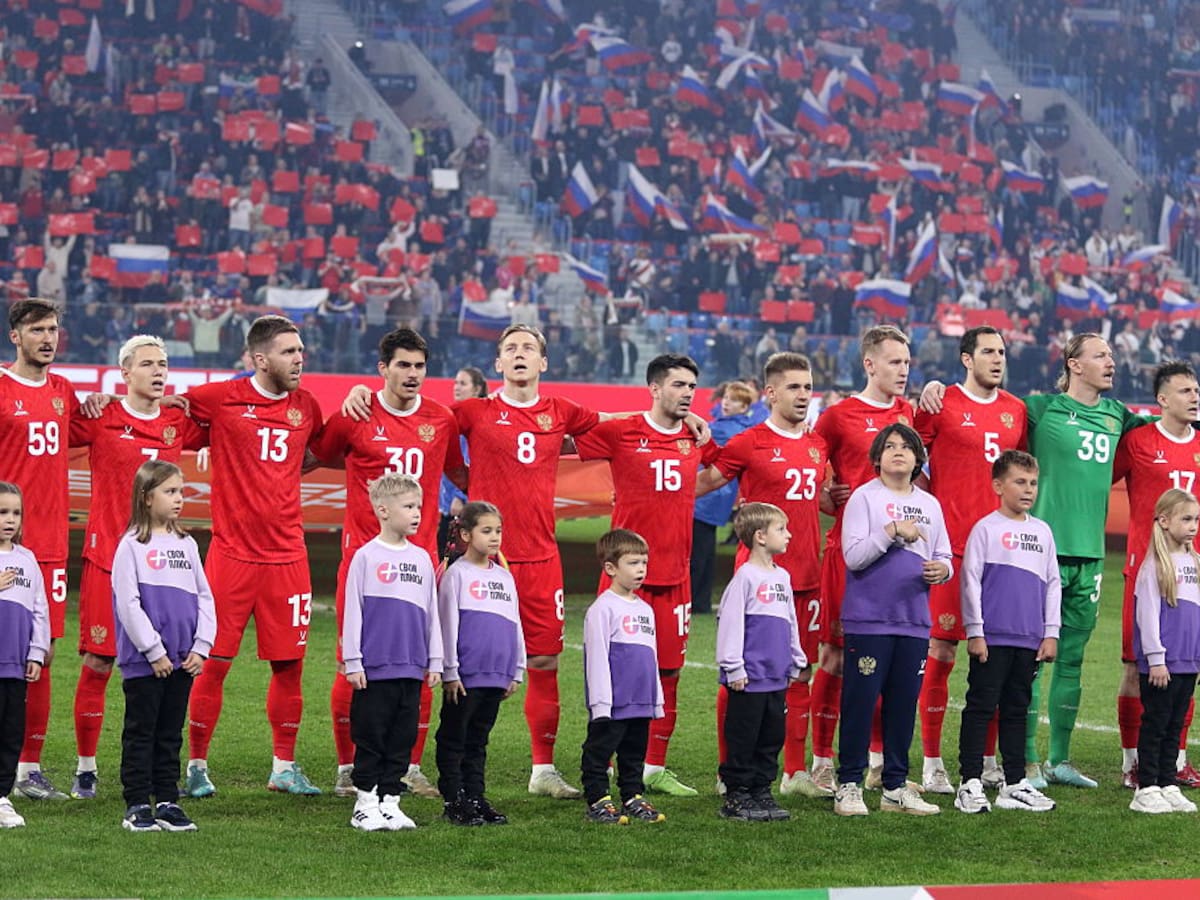 Su último partido oficial fue el 2021: ¿Por qué la Selección de Rusia está “vetada” por FIFA y UEFA?