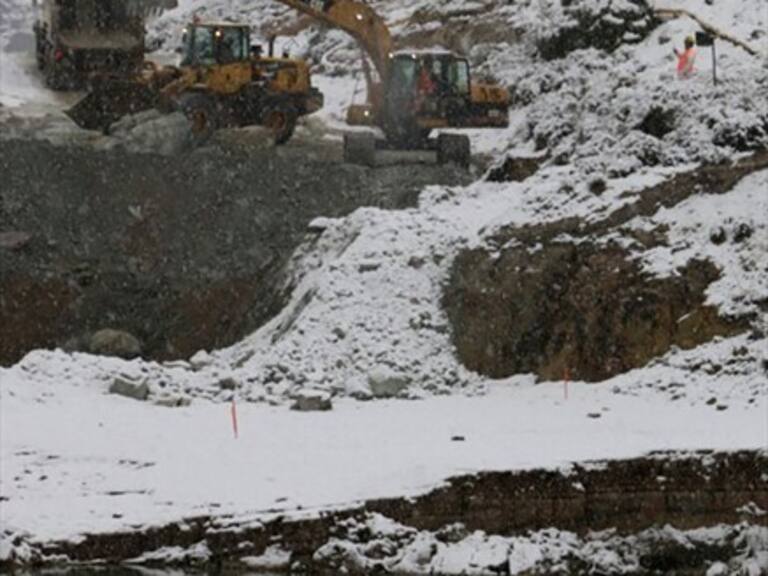 Nuevo sondaje en mina en Chile Chico reveló más presencia de barro y agua