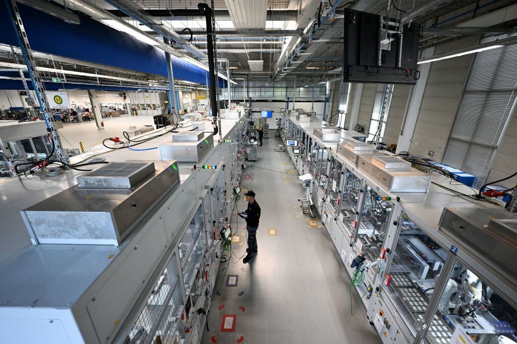 Fábrica de equipamiento para calentadores en Landau de Alemania