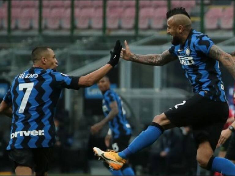 Medios italianos alabaron a Alexis Sánchez y Arturo Vidal tras la victoria del Inter ante el Torino por la Serie A