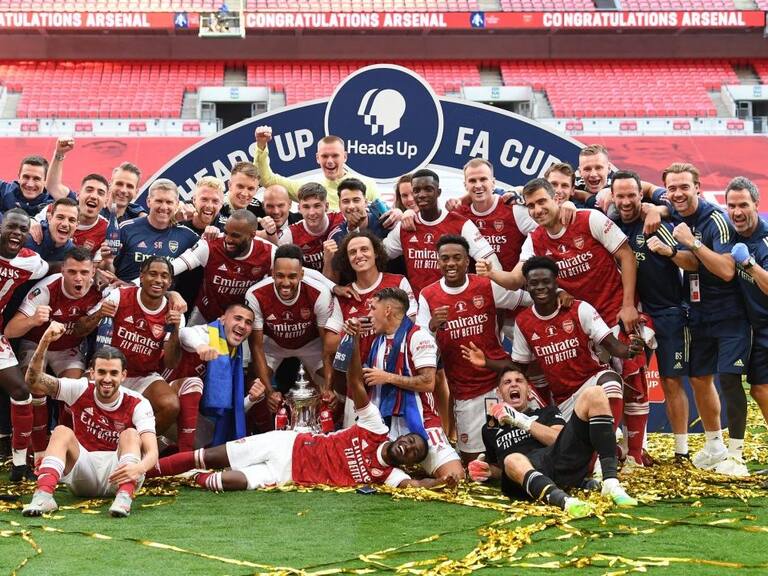 Con dos goles de Aubameyang, Arsenal derrotó al Chelsea y se coronó campeón de la FA Cup