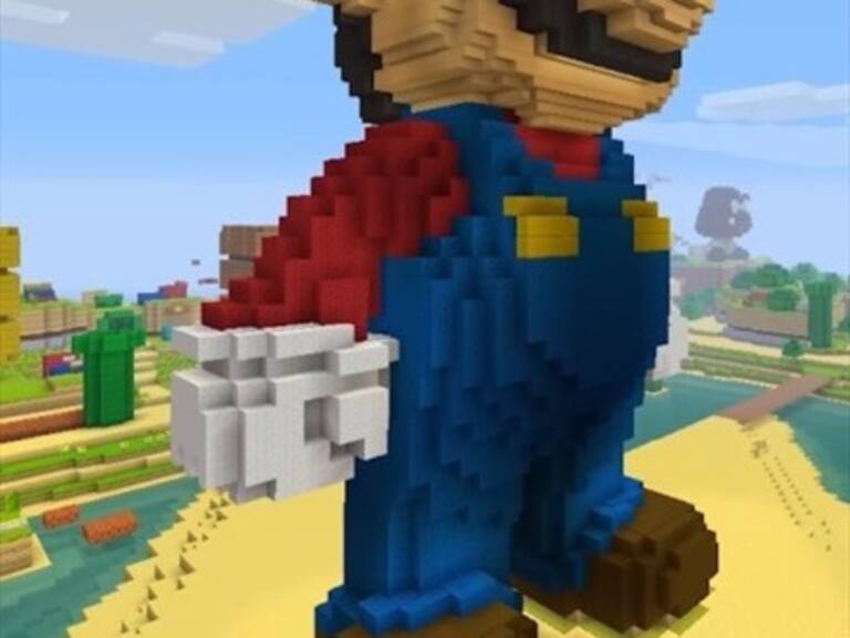 Personajes de Super Mario Bros llegan a Minecraft