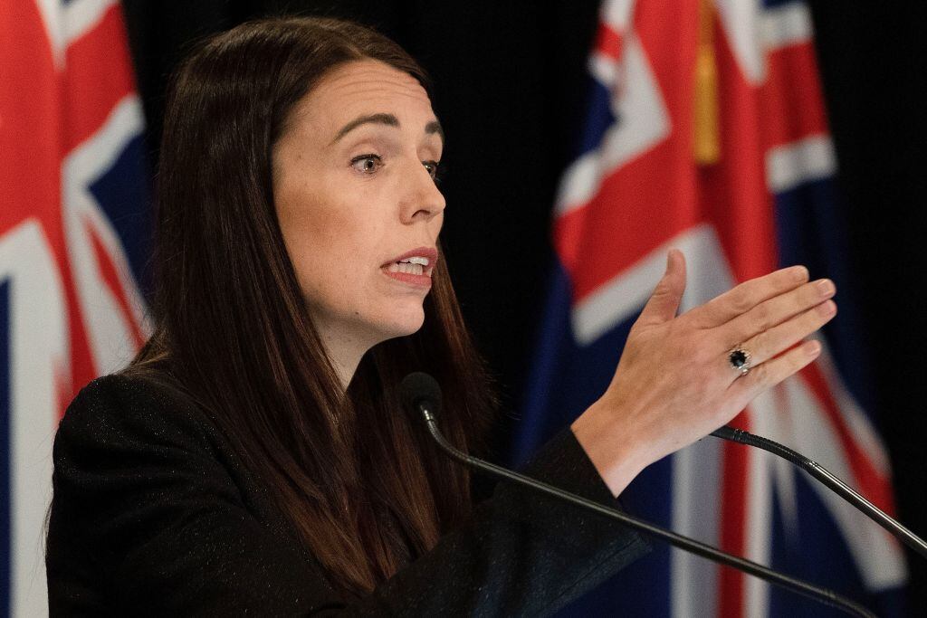 La primera ministra de Nueva Zelanda Jacinda Ardern