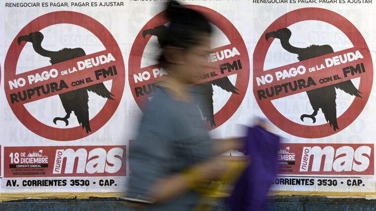 Manifestaciones contra el FMI en Argentina