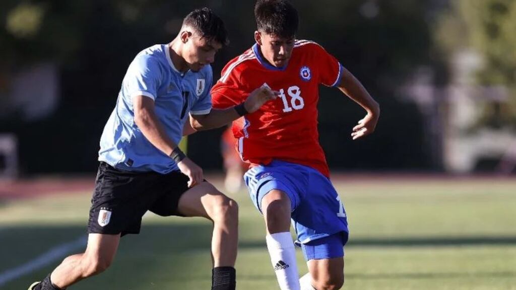 La Roja Sub 17 vence a Uruguay en duelo amistoso disputado en La Pintana