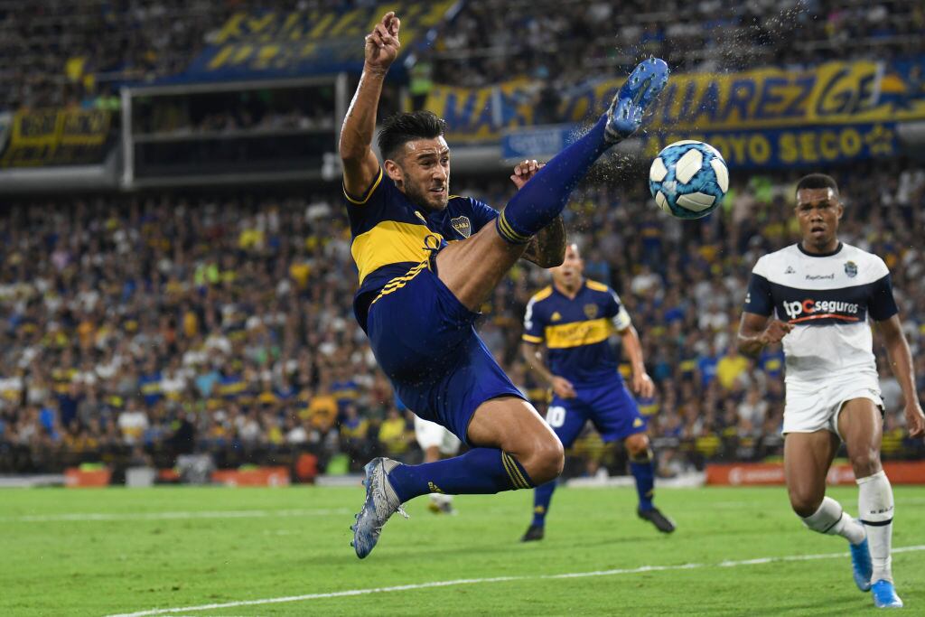 Boca frente a Gimnasia en la Liga Argentina 2019/2020