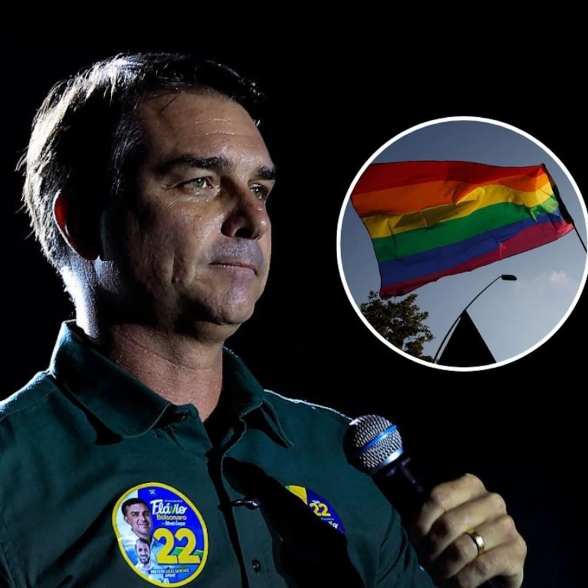 Vuelco en el discurso de Flávio Bolsonaro previo al balotaje: “Le digo a los gays que ustedes siempre son bienvenidos”