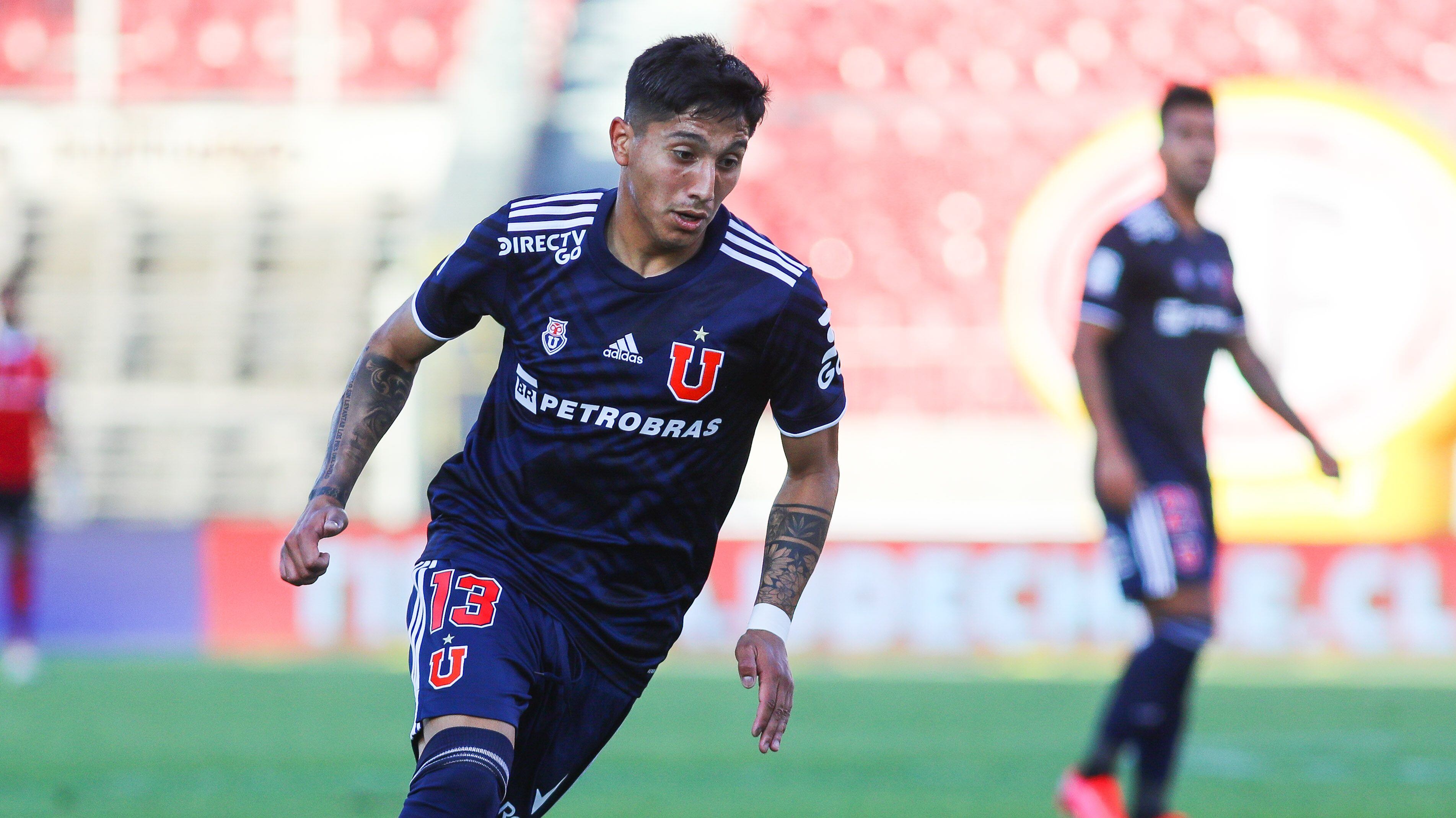 03 DE ENERO DE 2021/SANTIAGOCamilo Moya (i), durante el partido valido por vigsimo sptima fecha del Campeonato Nacional AFP PlanVital 2020, entre Universidad de Chile y Universidad de Concepcin, disputado en el Estadio Nacional.
FOTO: SEBASTIAN ORIA/AGENCIAUNO