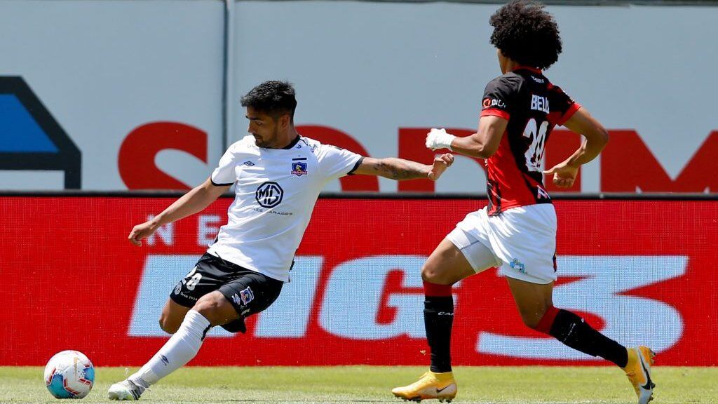 10 de Noviembre del 2020/SANTIAGOFelipe Campos(i) ,durante el partido valido por la Duodecima fecha del Campeonato Nacional AFP PlanVital 2020, entre Colo Colo vs Deportes Antofagasta, disputado en el Estadio Monumental
FOTO:FRANCISCO LONGA/AGENCIAUNO