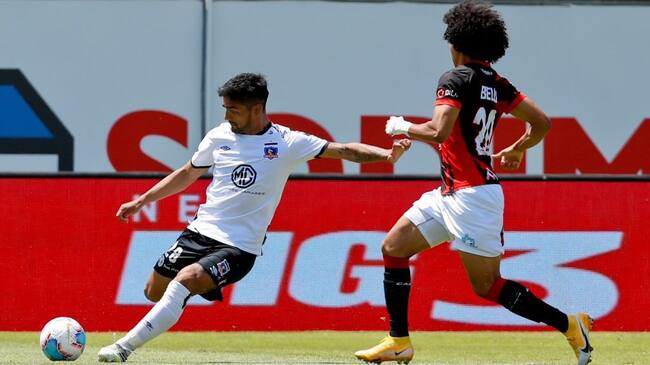 10 de Noviembre del 2020/SANTIAGOFelipe Campos(i) ,durante el partido valido por la Duodecima fecha del Campeonato Nacional AFP PlanVital 2020, entre Colo Colo vs Deportes Antofagasta, disputado en el Estadio Monumental
FOTO:FRANCISCO LONGA/AGENCIAUNO