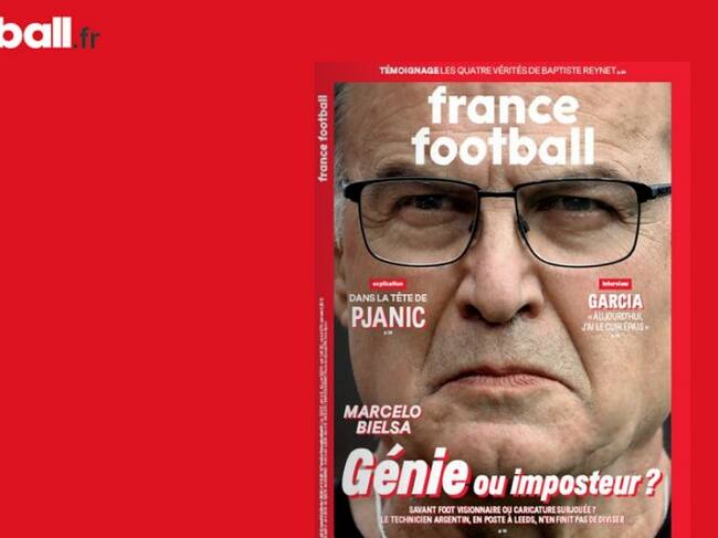La portada de la revista France Football