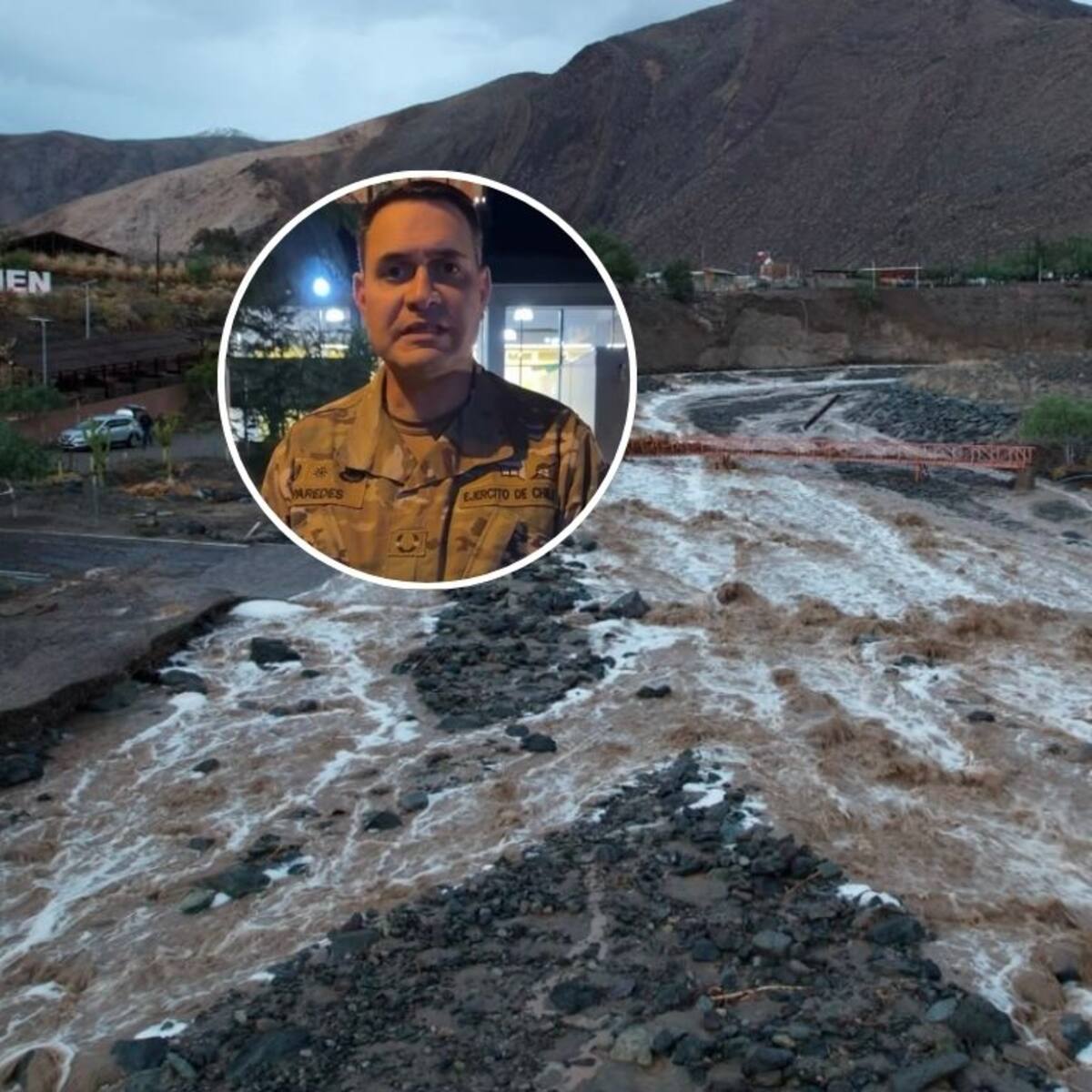 Jefe de la Defensa Nacional en Huasco tras temporal: “Restituir el sistema de agua potable podría demorar dos semanas”